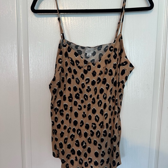 A New Day Brown and Tan Camisole Top - Picture 1 of 2